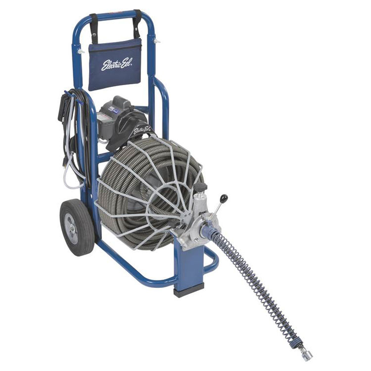 Electric Eel RFK3/4IC100 Autofeed Corded Drain Cleaner, 3/4" x 100' Cable