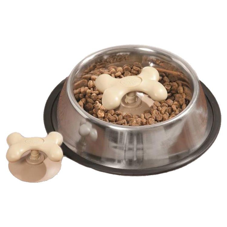 View 2 of Boss Pet 7311 Boss Pet 7311 Gobble Stopper Slow Feeder Bowl Inserts, Large