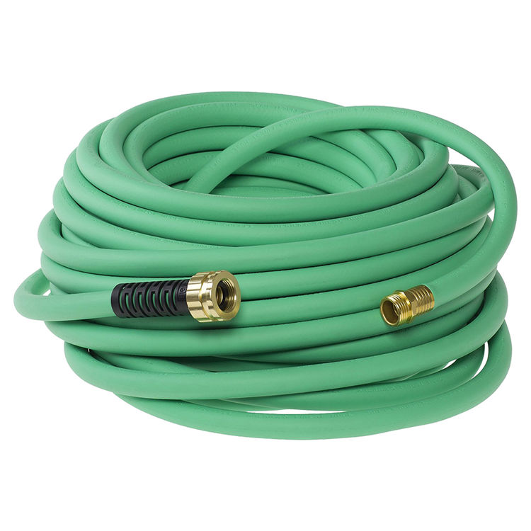 Swan Snss58075 Soft Supple Heavy Duty Garden Hose 5 8 In Id 75 Ft L Rubber Vinyl Green