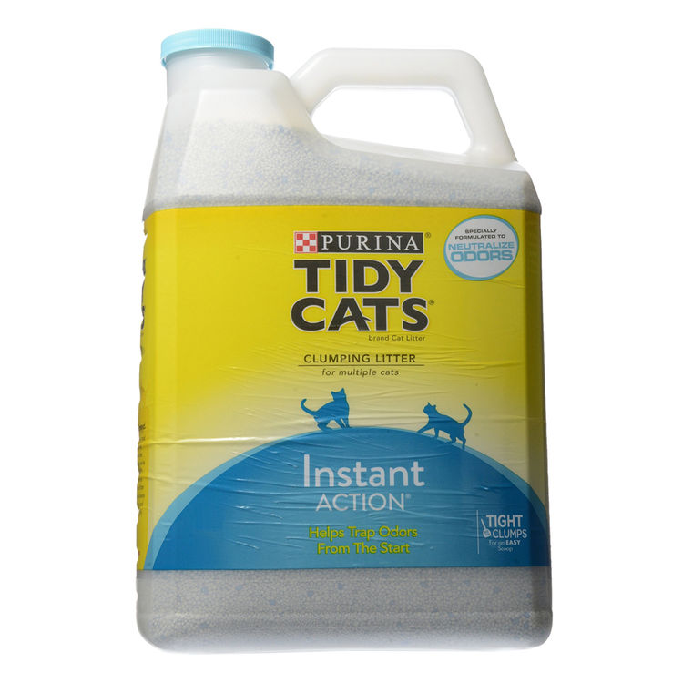 Tidy Cats 7023011716 Instant Action Cat Litter 14 Lb Plastic Scoop