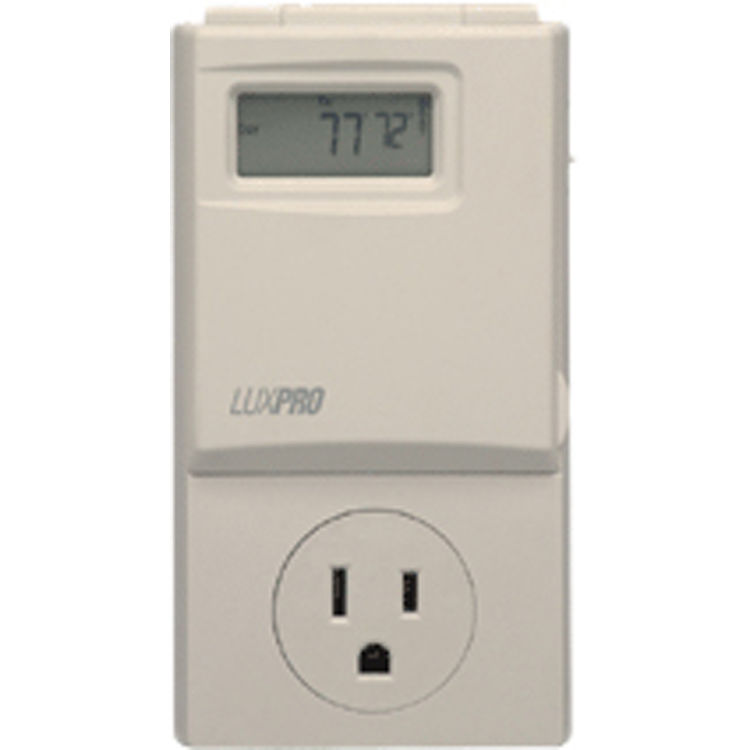 Lux PSP300 Lux Pro PSP300 5-2 Programmable Outlet Thermostat