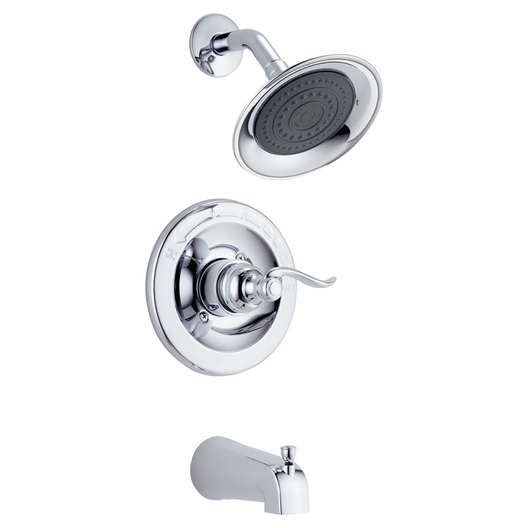 Delta BT14496 Delta BT14496 Windemere Monitor 14 Series Tub/Shower Trim, Chrome