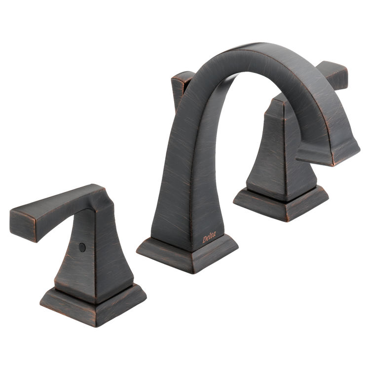 Delta 3551lf Rb Dryden Two Handle Widespread Bathroom