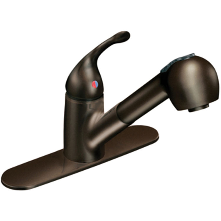 Moen Cfg Ca40519owb Capstone Single Handle Pull Out Faucet Old World Bronze