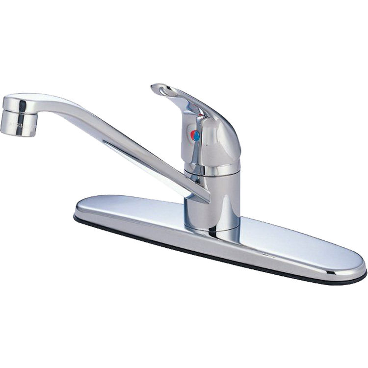 B&K 222403H 2 HANDLE CRYSTAL KITCHEN FAUCET W/OUT SPRAY
