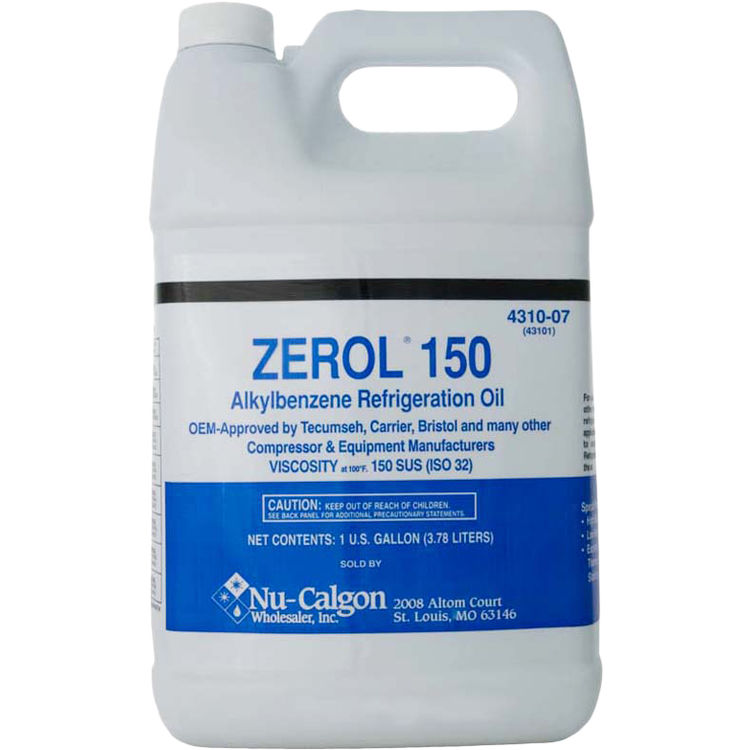 Nu Calgon 4310-07 Nucalgon 4310-07 1 Gallon Zerol 150 SUS Refrigerant Oil