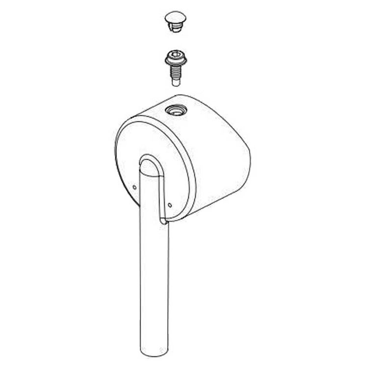 Delta RP82134BL Delta RP82134BL Matte Black Trinsic Faucet Handle