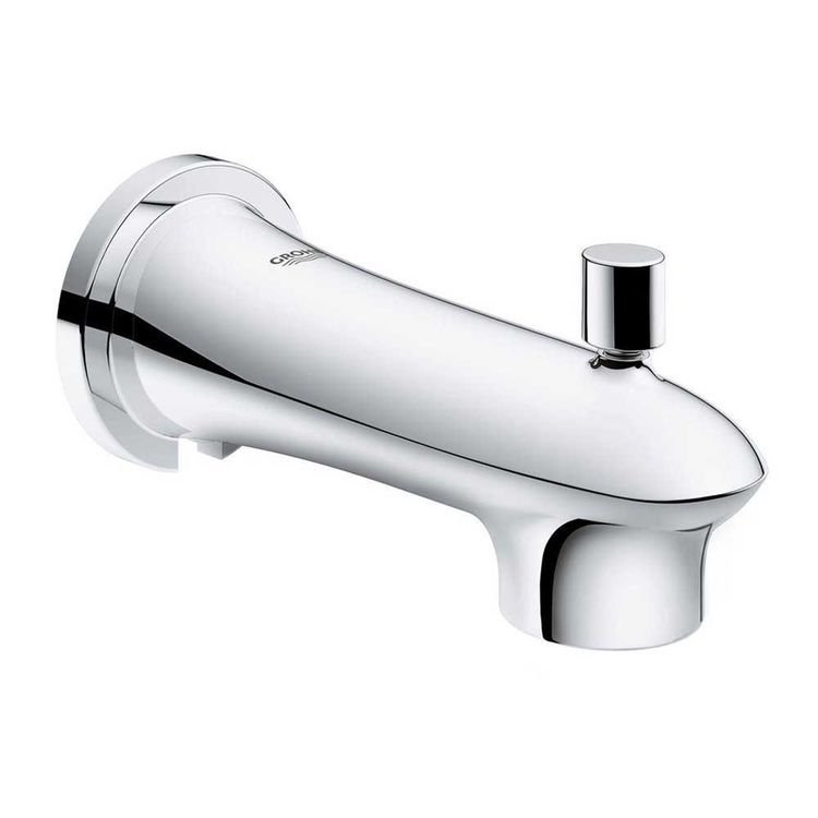 Grohe 13379003 Grohe 13379003 Eurostyle Tub Spout with Diverter, StarLight Chrome
