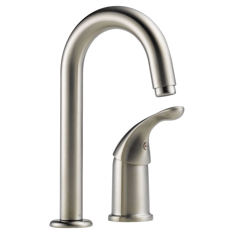 Delta 1903-SS-DST Delta 1903-SS-DST Classic Single Handle Bar/Prep Faucet (Stainless)