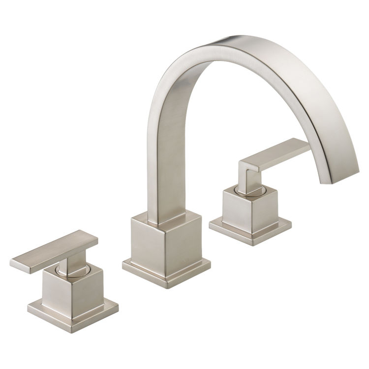 Delta T2753-SS Delta T2753SS Vero Roman Tub Faucet in Stainless Steel