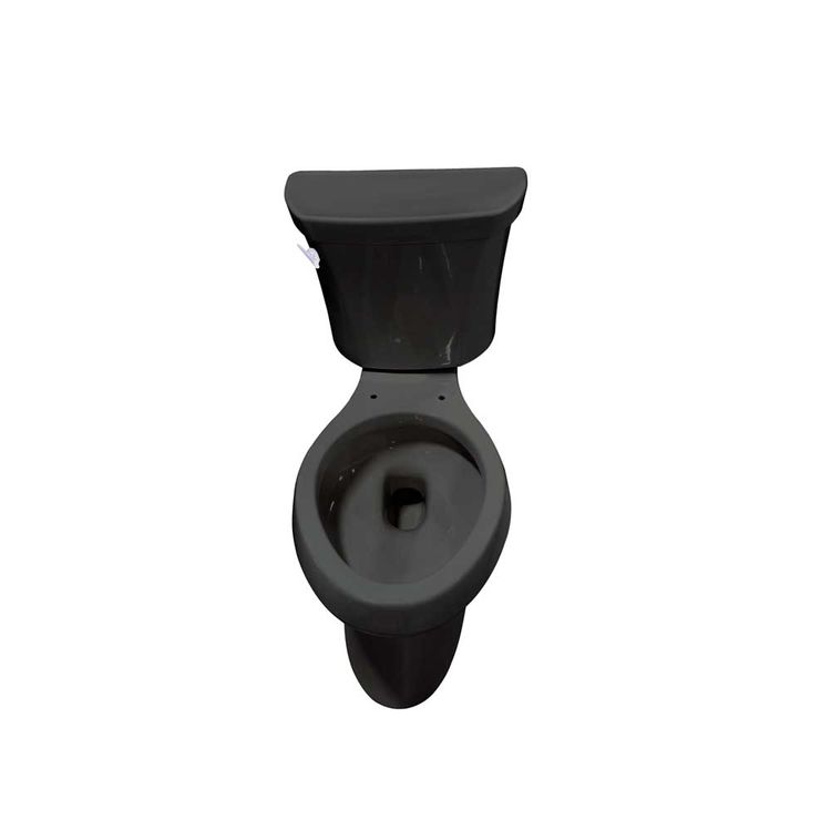 Kohler K 76301 7 Highline Comfort Height Toilet Black Plumbersstock