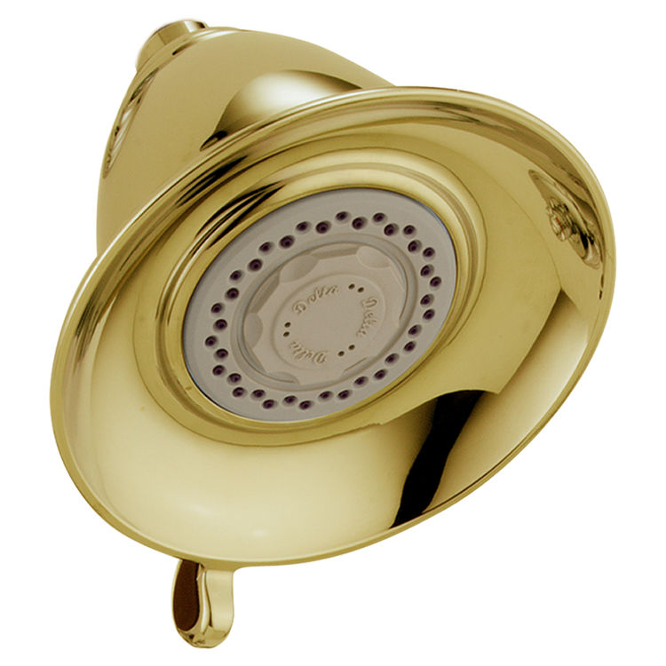 Delta RP34355PB Delta RP34355PB Delta Touch-Clean 3-Setting Showerhead (Polished Brass)
