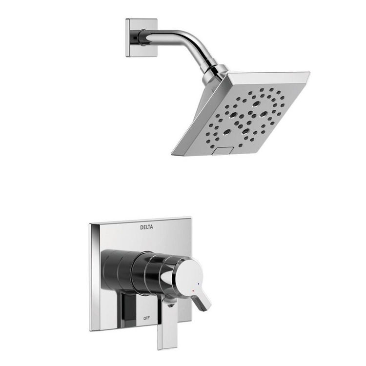 Delta T17299 Delta T17299 Pivotal Monitor 17 Series H2Okinetic Shower Trim - Polished Chrome