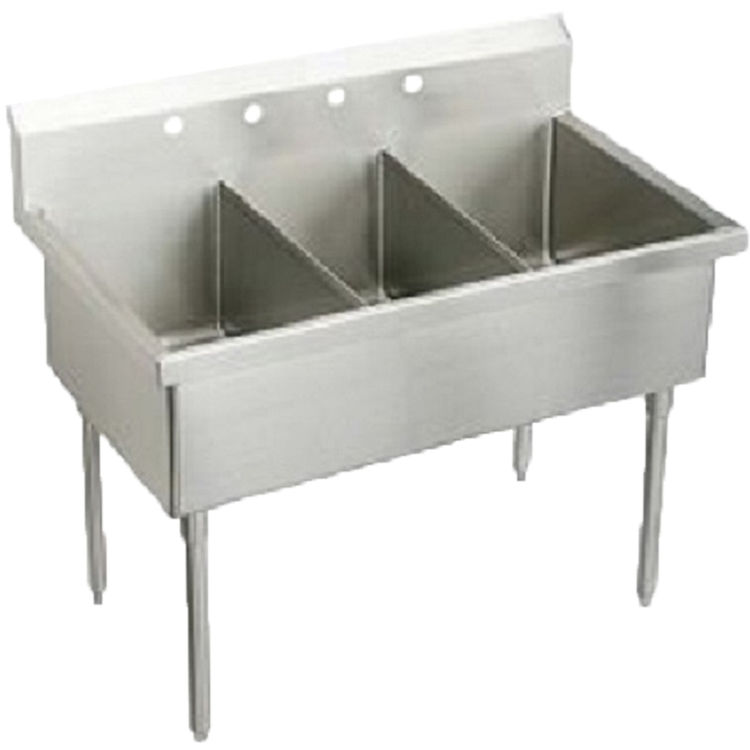 Elkay WNSF83606 Elkay WNSF83606 Triple Bowl Stainless Steel Scullery Sink