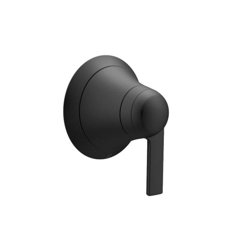 Moen TS3102BL Moen TS3102BL Doux Single Function Flow Valve Trim, Matte Black