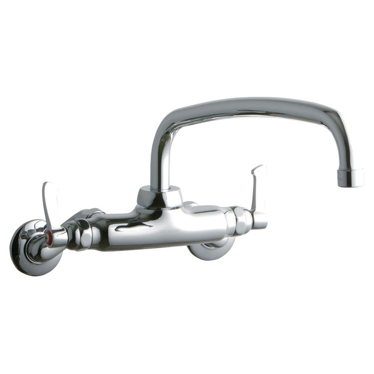View 2 of Elkay LK945AT12L2T Elkay LK945AT12L2T  Commercial Wall-Mounted Faucet