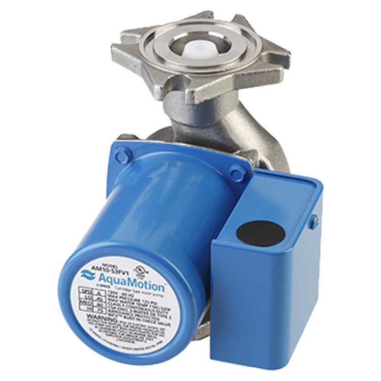 Aquamotion AM8-SFV1 AquaMotion AM8-SFV1 Circulator Pump with Check Valve, Stainless Steel - W/ Check Valve
