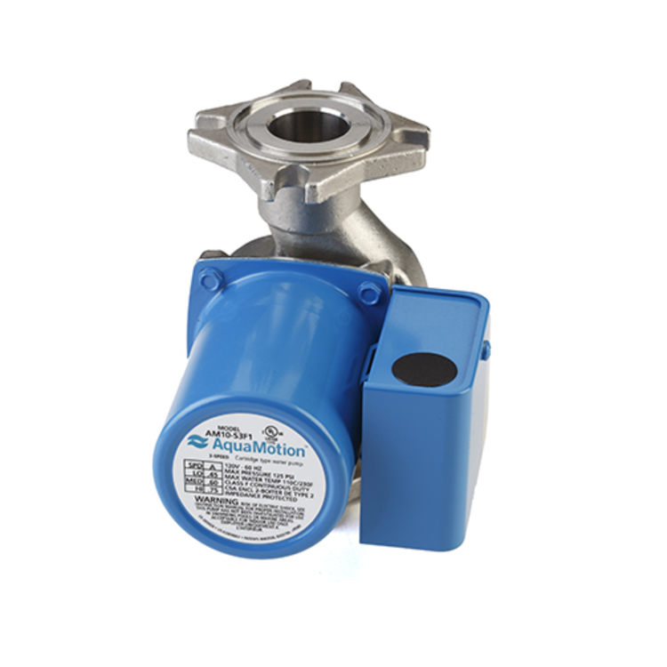 Aquamotion AM10-S3F1 AquaMotion AM10-S3F1 Circulator Pump with Three Speed, Stainless Steel