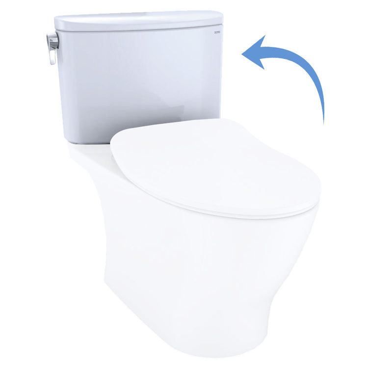 Toto Nexus 1 28 Gpf Toilet Tank Only With Washlet Auto Flush Compatibility Cotton White St442ea 01