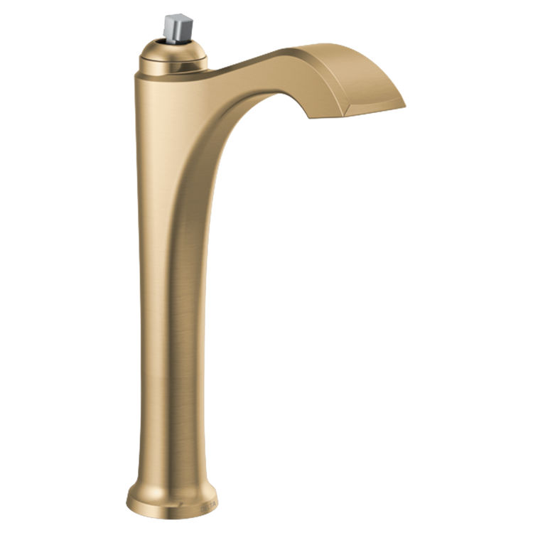 Delta 756CZLHPDST Dorval One Handle Vessel Lavatory Faucet (Less