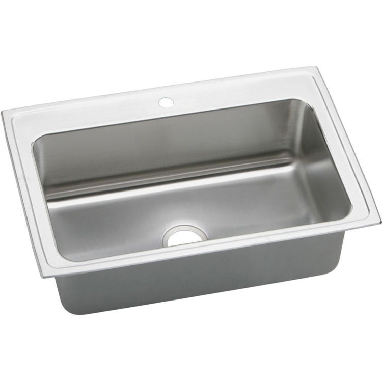 Elkay DLRSQ3322101 Elkay DLRSQ3322101 Gourmet Stainless Steel Single Bowl Sink