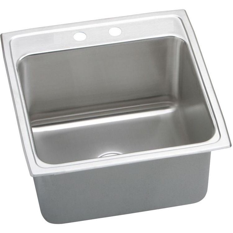 Elkay DLRQ2222122 Elkay DLRQ2222122 Gourmet Stainless Steel Single Bowl Sink