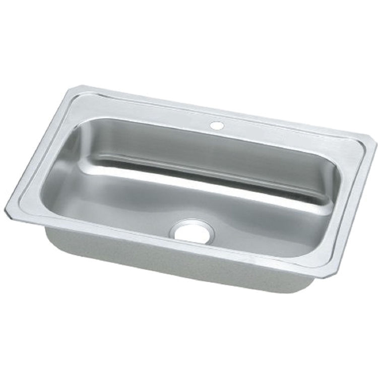 Elkay CRS33221 Elkay CRS33221 Gourmet Stainless Steel Single Bowl Sink