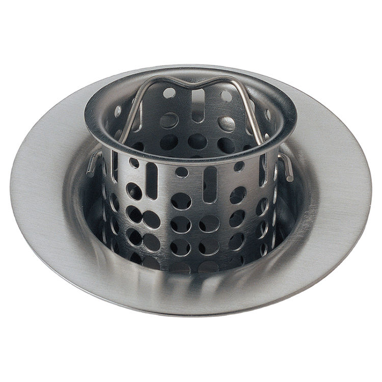 Delta 72011-SS Delta 72011-SS Bar/Prep Sink Flange And Strainer, Stainless Steel