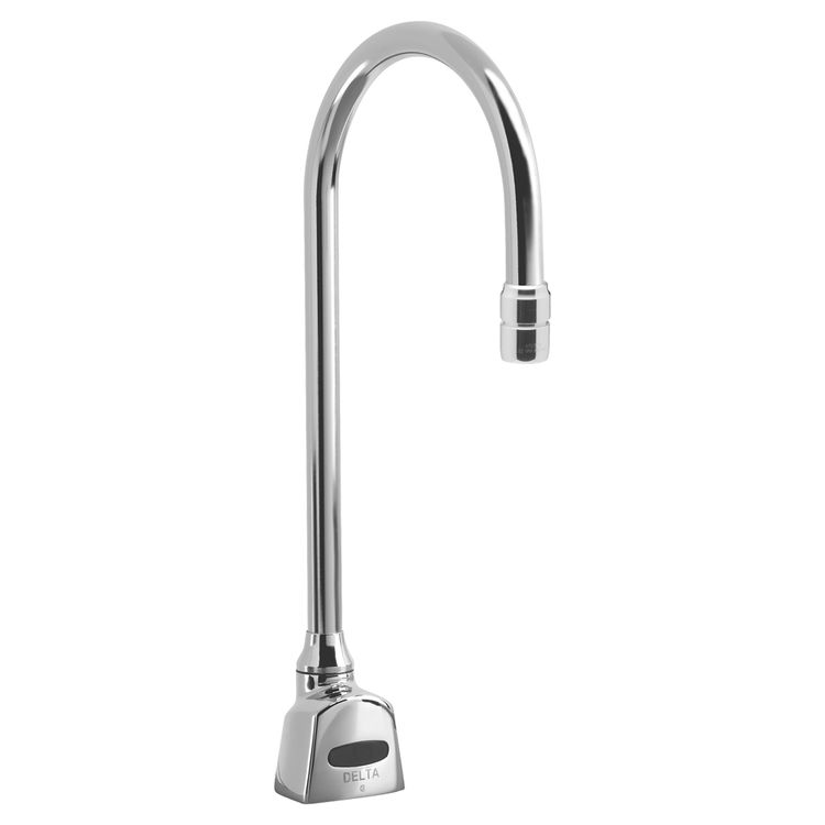 Delta 3000T3320A-BB Delta 3000T3320A-BB TECK Electronic Faucet, Surface Mount, Hardwire w/ Battery Backup, VR Laminar
