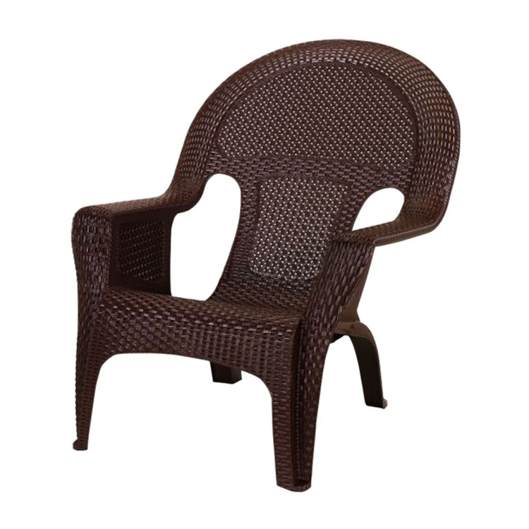  8070-60-3700 Adams MFG 8070-60-3700 Woven Earth Brown Lounge Chair