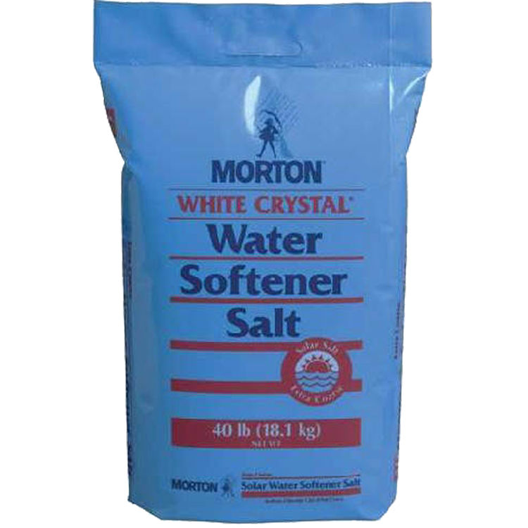 Morton  WSSALT SOLAR SALT SOLAR SALT CRYSTALS 40LB BLUE