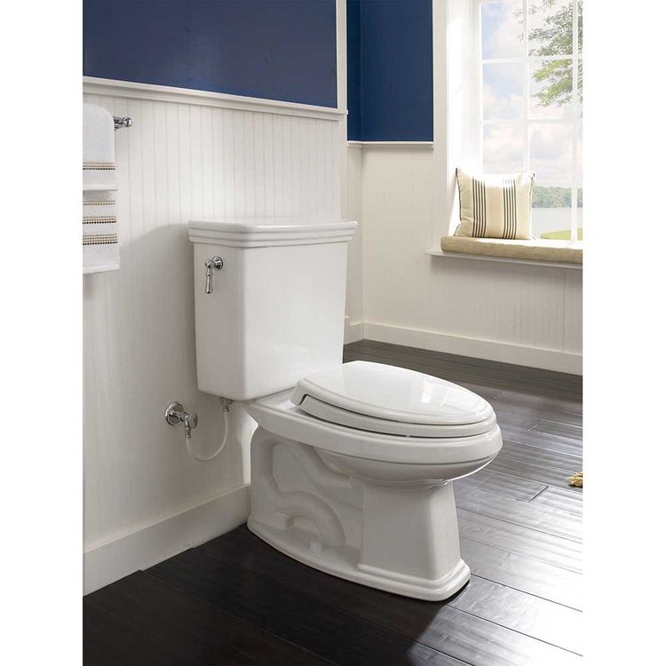 TOTO Eco Promenade Two-Piece Round 1.28 GPF Universal ...