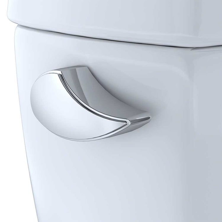 View 7 of Toto CST743SD#01 TOTO Drake Two-Piece Round 1.6 GPF Toilet with Insulated Tank, Cotton White - CST743SD#01