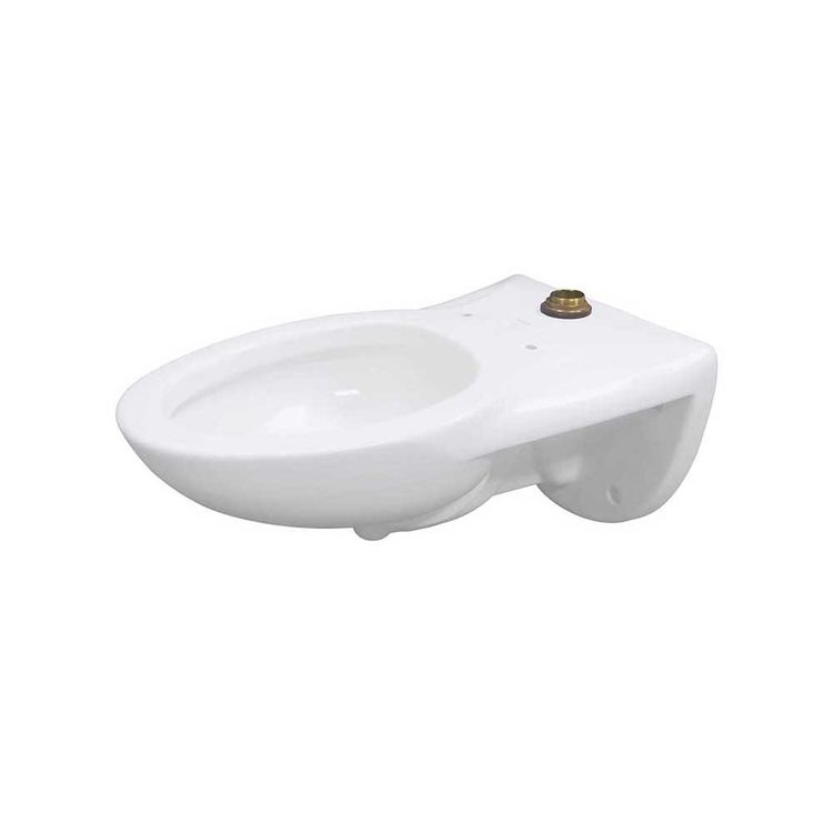 Kohler K43250 Kingston WallMounted Flushometer Valve Toilet Bowl