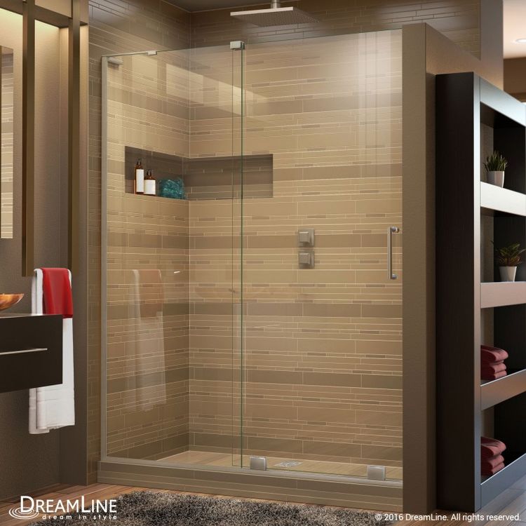 DreamLine MirageX 4448" W x 72" H Frameless Sliding Shower Door in