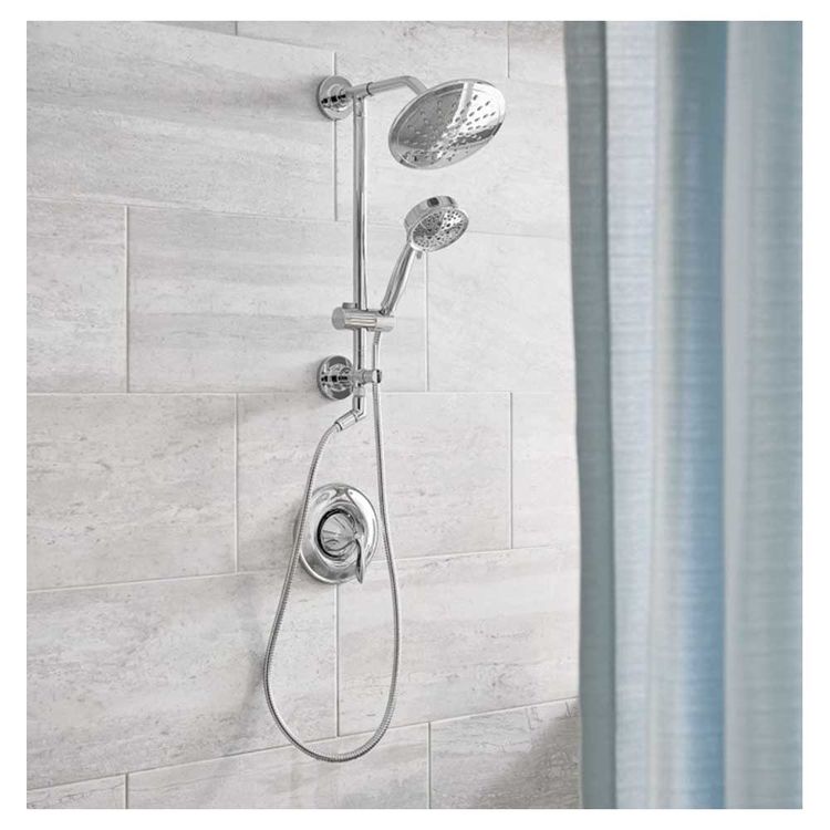 Moen TS3661NH Annex Shower Rail (Less Heads), Chrome PlumbersStock