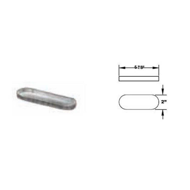 DuraVent 4GWTC Oval Gas Vent 4Inch Oval Tee Cap PlumbersStock