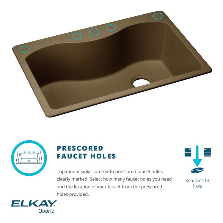 Elkay ELG250RPT0 Elkay Quartz Classic 33
