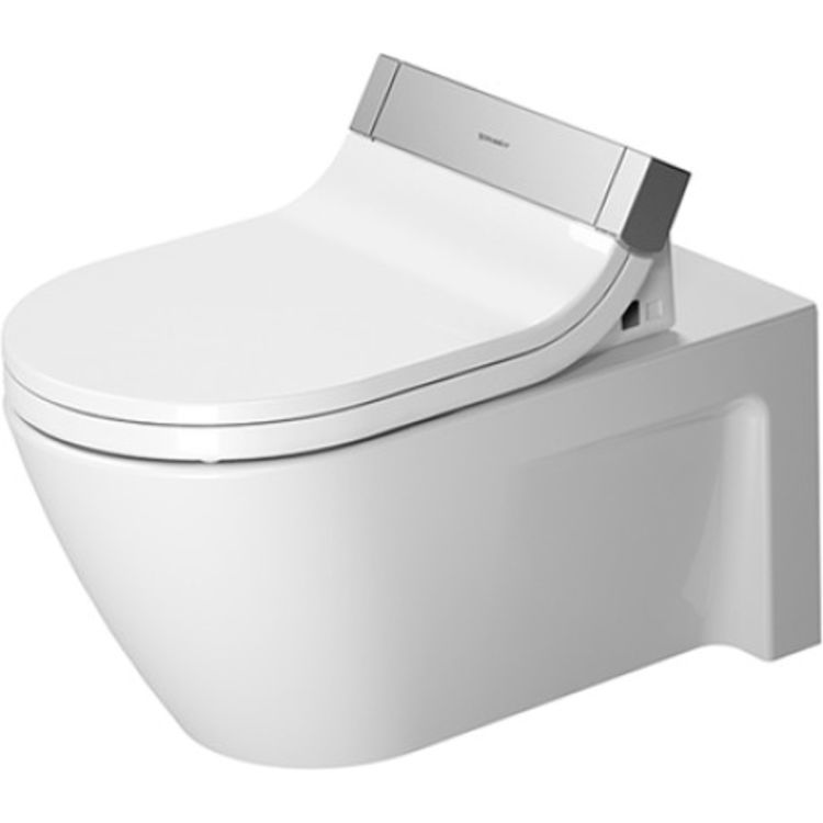 Duravit 25335900921 Duravit 25335900921 Starck 2 Dual Flush One-Piece Wall Mounted Elongated Toilet - White