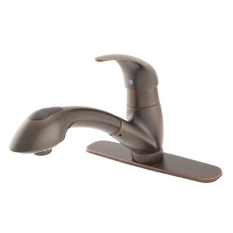 Gerber 40166 Viper Single Handle PullOut Kitchen Faucet