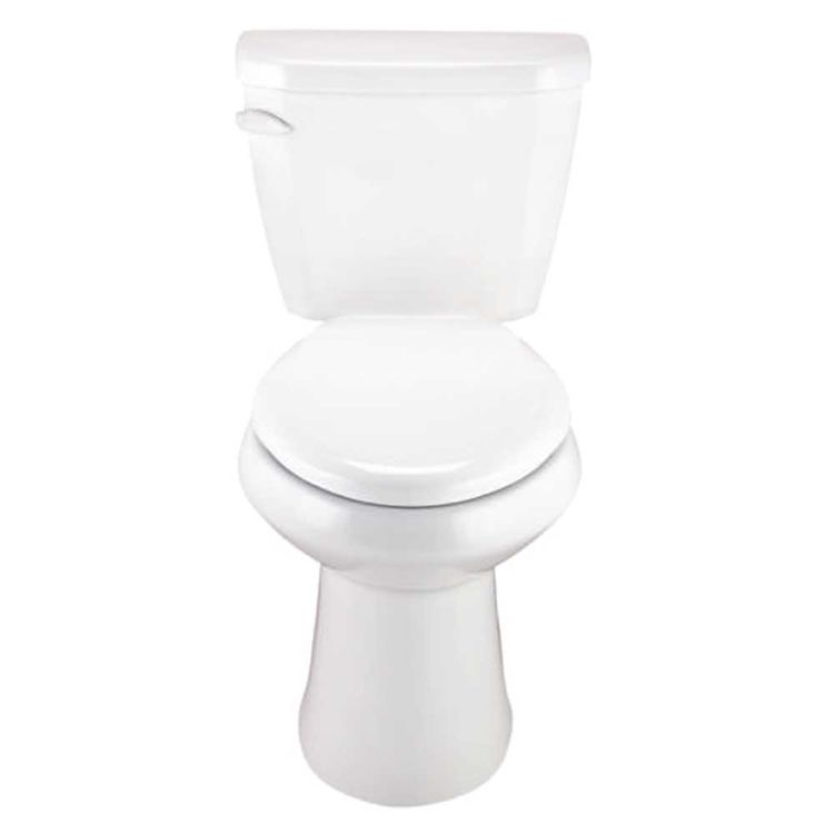 gerber vp 21 viper white two piece elongated ergoheight toilet