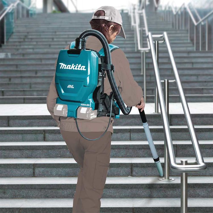 View 4 of Makita XCV05Z Makita XCV05Z 18V X2 LXT Lithium-Ion (36V) Brushless Cordless 1/2 Gallon HEPA Filter Backpack Dry Dust Extractor/Vacuum, Tool Only