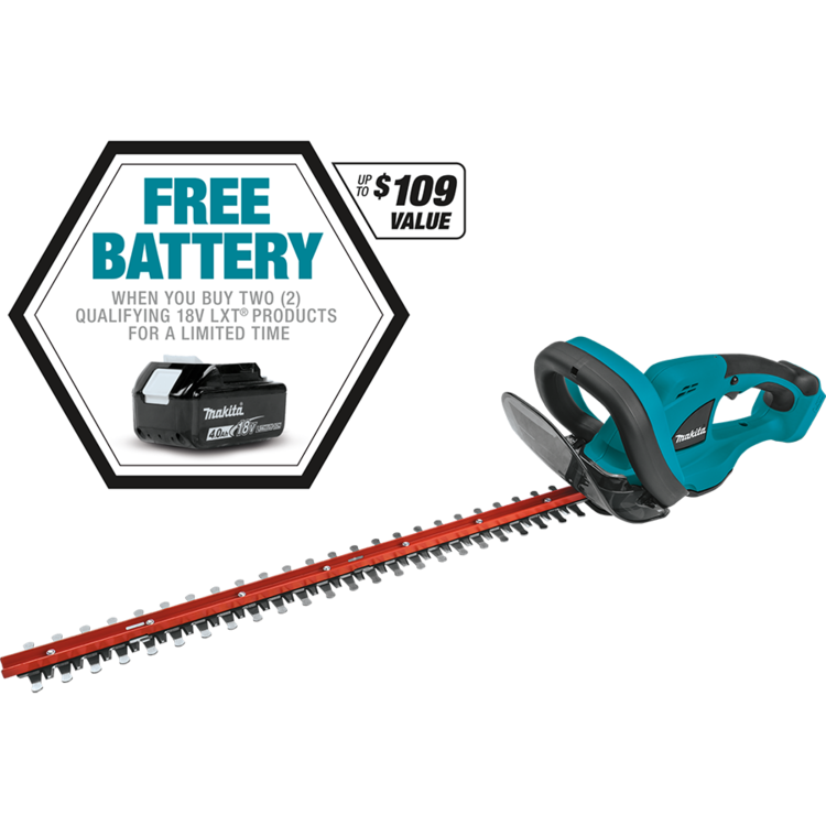 Details about   Makita XHU02Z 18V LXT Lithium-Ion Cordless 22" Hedge Trimmer Tool Only 