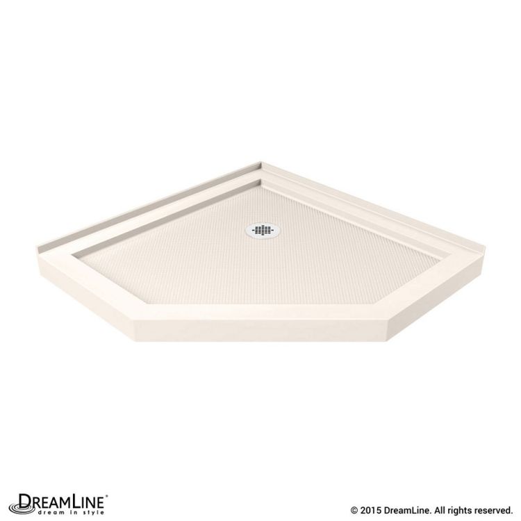 DreamLine Prism Plus 42" x 74 3/4" Frameless NeoAngle Shower Enclosure