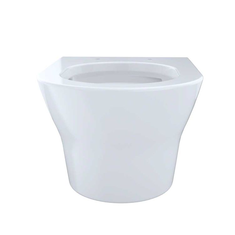 View 3 of Toto CT437FG#01 Toto MH Wall-Hung D-Shape Toilet ...