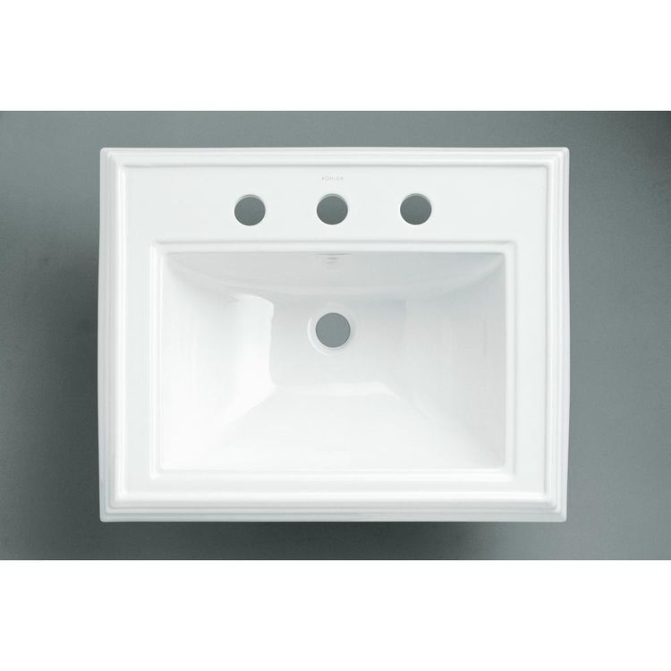 Kohler 2241-8-0 Kohler K-2241-8-0 Memoirs Classic Drop-in Bathroom Sink w/ 8
