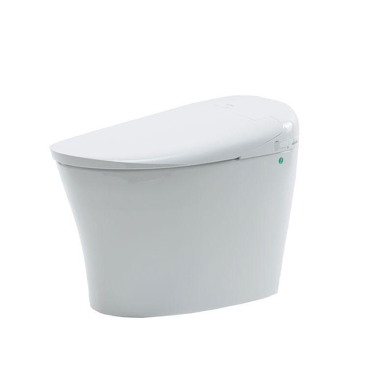 View 4 of Trone Plumbing AETBCERN-12.WH Trone Aquatina Smart Electronic Bidet Toilet in White, AETBCERN-12.WH