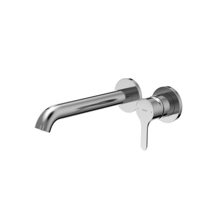 TOTO LB 1.2 GPM WallMount SingleHandle L Bathroom Faucet with COMFORT GLIDE Technology