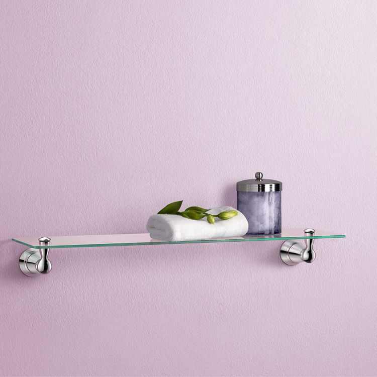Moen Y2690CH Banbury Vanity Shelf, Chrome PlumbersStock