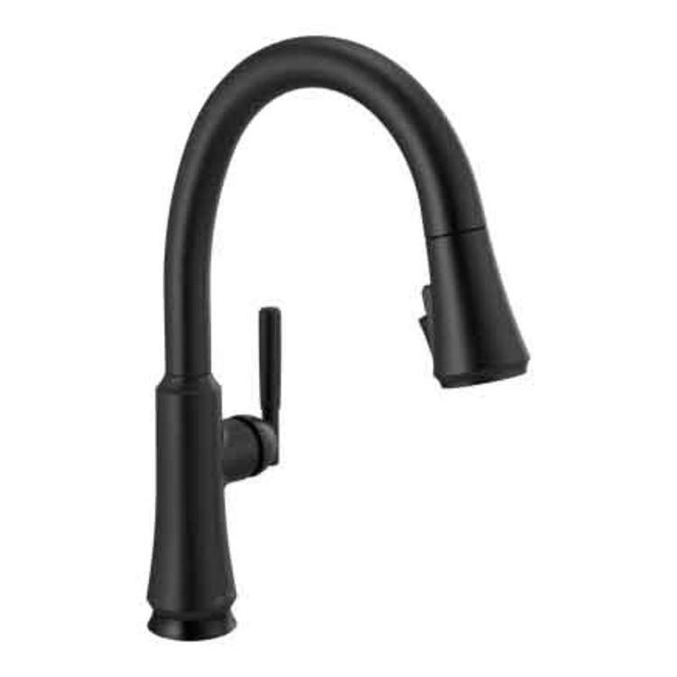 View 3 of Delta RP101293BL Delta RP101293BL Coranto Kitchen Faucet Sprayer Assembly with ShieldSpray Technology - Matte Black